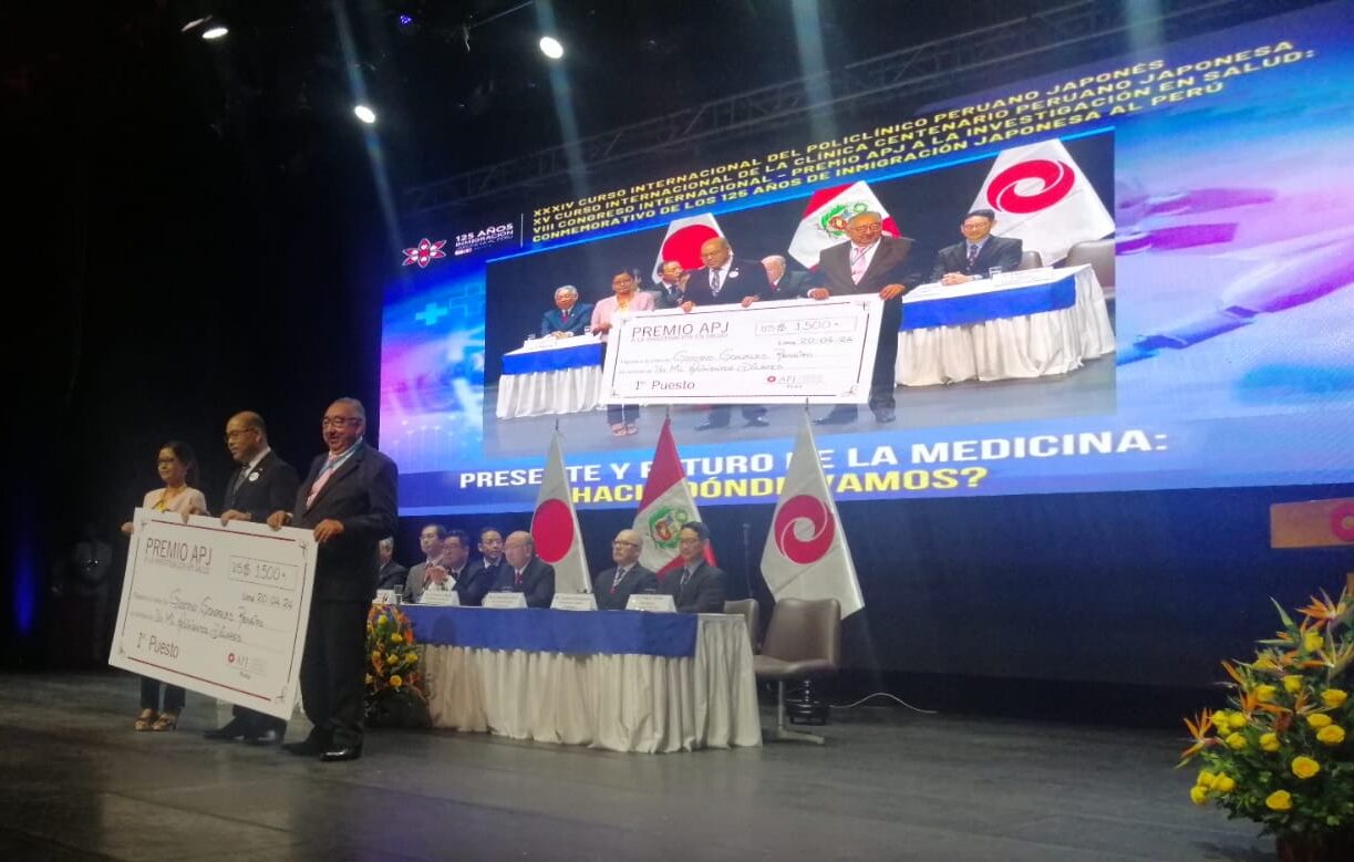 ¡Siempre líderes! Cayetano Heredia gana «Premio a la Investigación en Salud» de la Asociación Peruano Japonesa