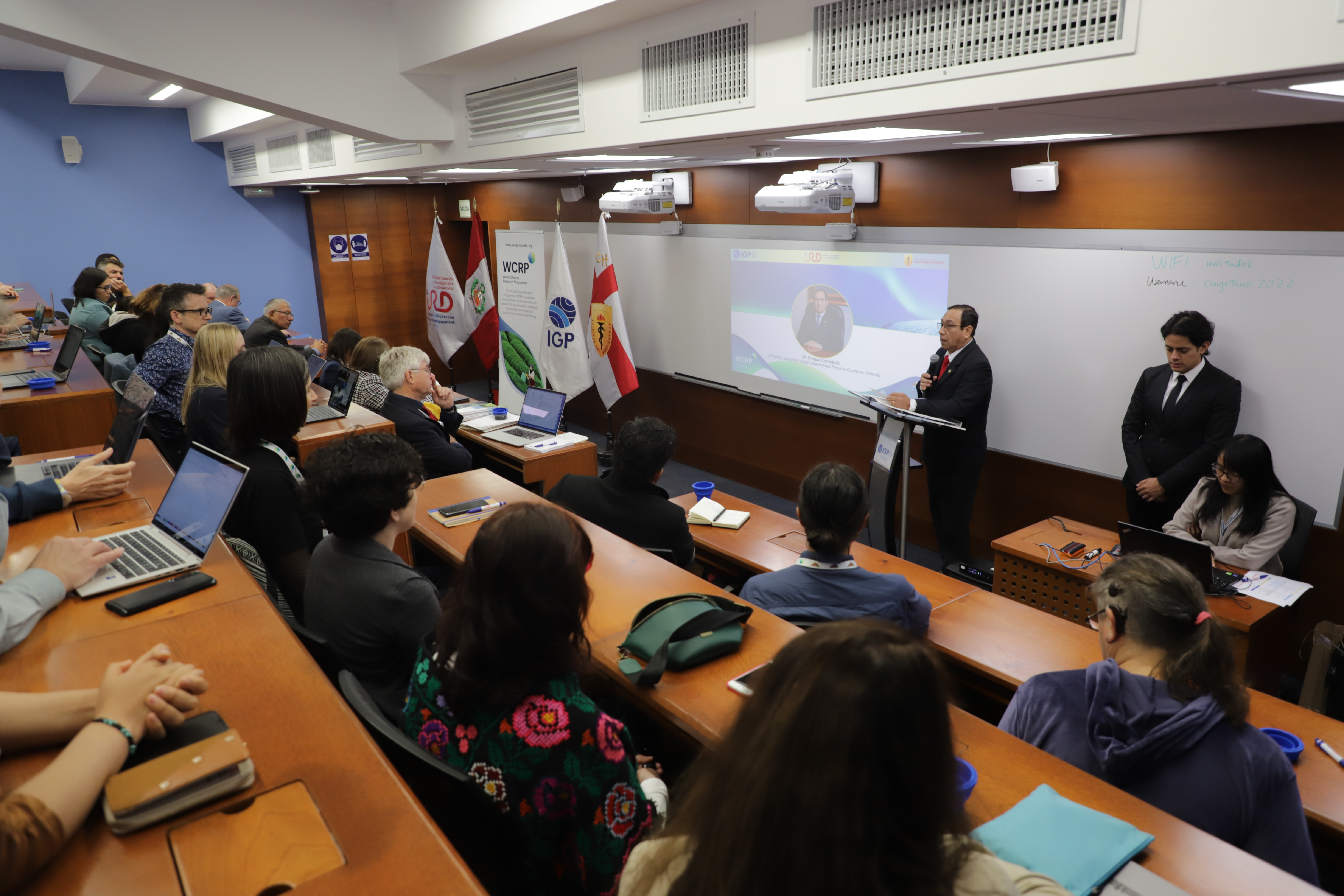 Se inauguró en Cayetano Heredia la 45.ª Reunión Conjunta del Comité Científico del Programa Mundial de Investigación sobre el Clima