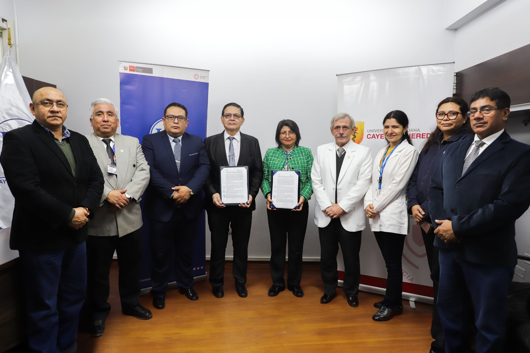 Nuestra universidad y el Hospital Cayetano Heredia colaboran para enriquecer la formación en salud