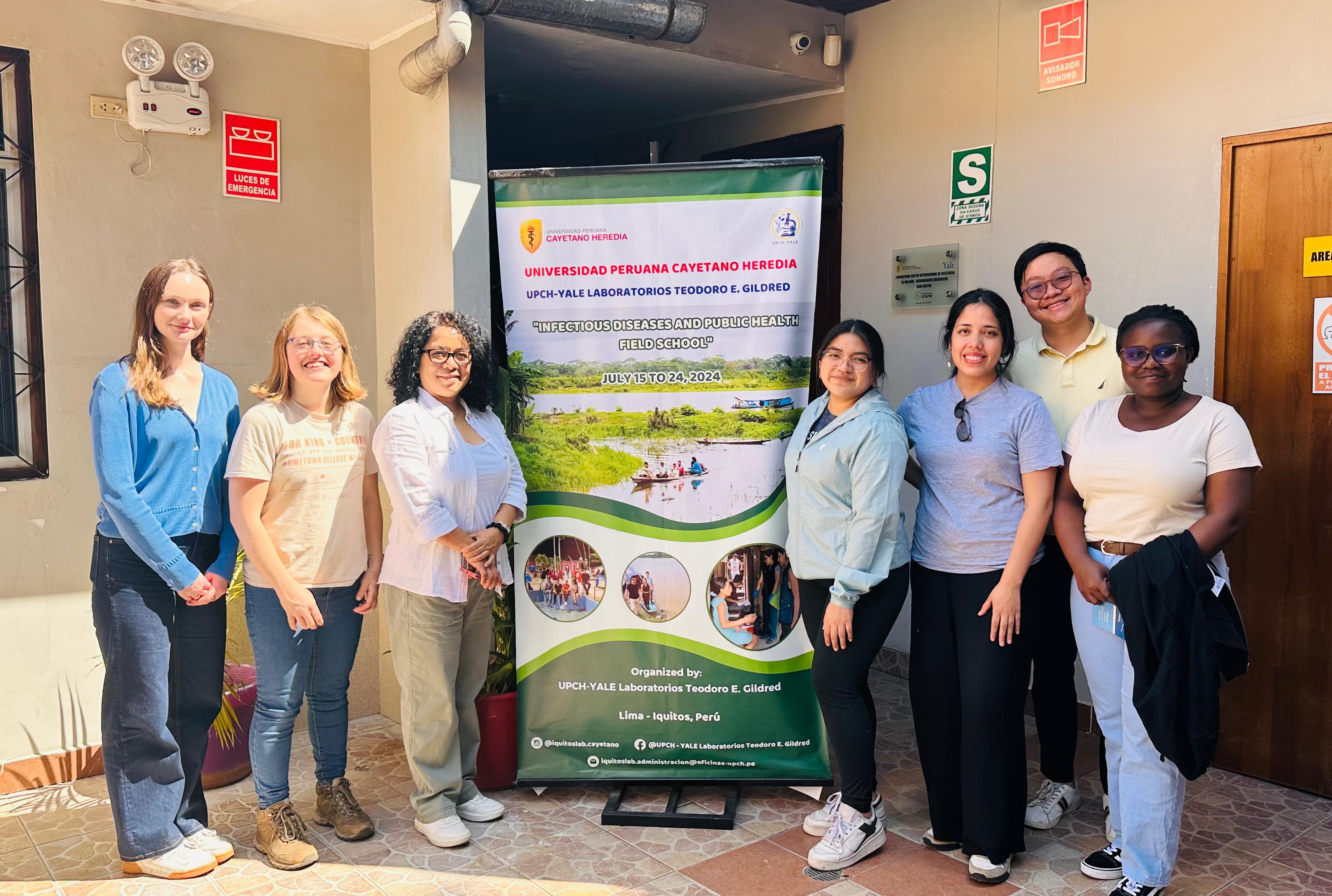 Cayetano Heredia acoge a estudiantes internacionales en Iquitos para la 2.ª Escuela de Campo en Enfermedades Infecciosas y Salud Pública