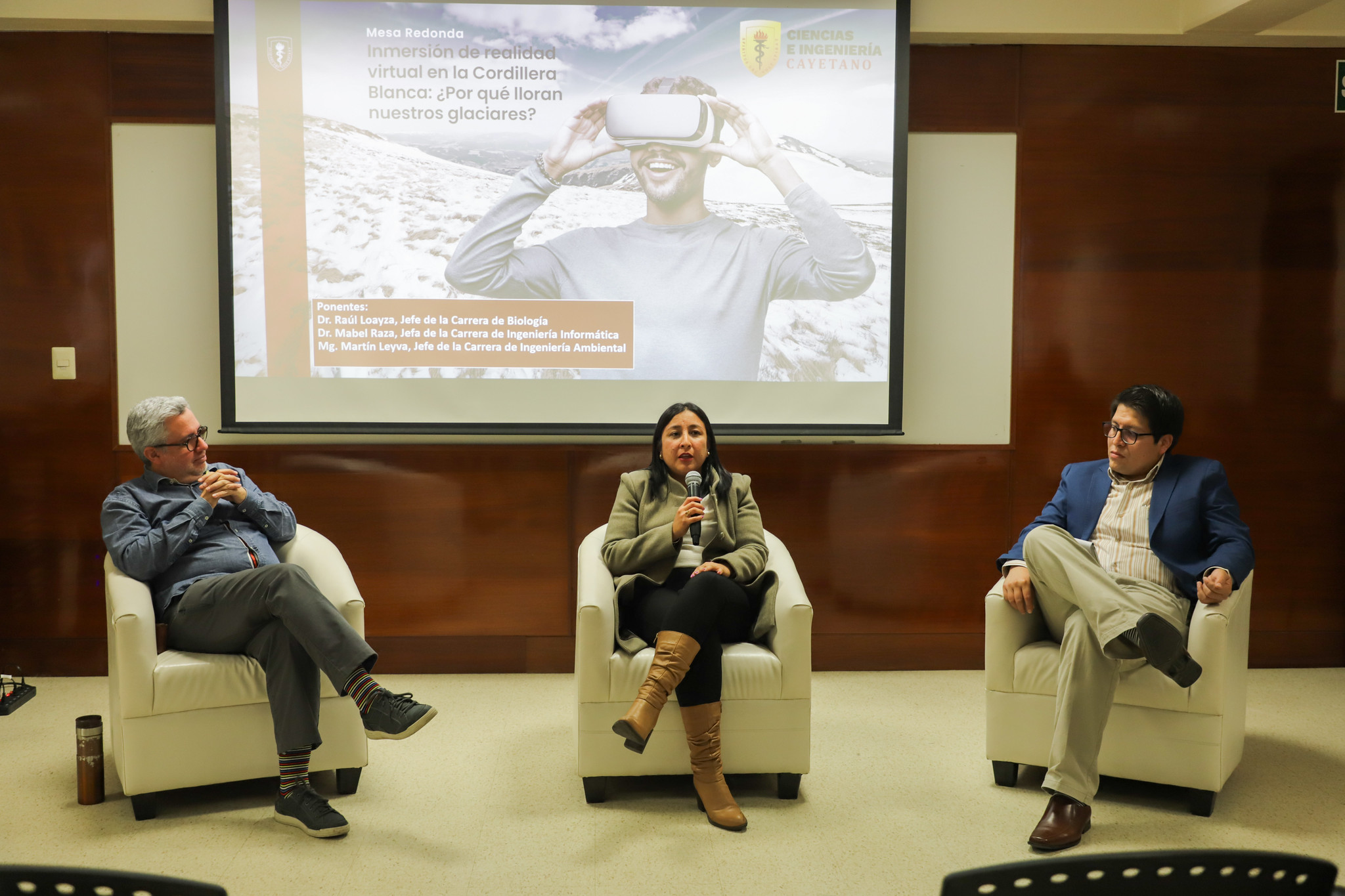 Carreras de Biología, Ingeniería Informática e Ingeniería Ambiental de Cayetano Heredia aplican la tecnología para estudiar el cambio climático