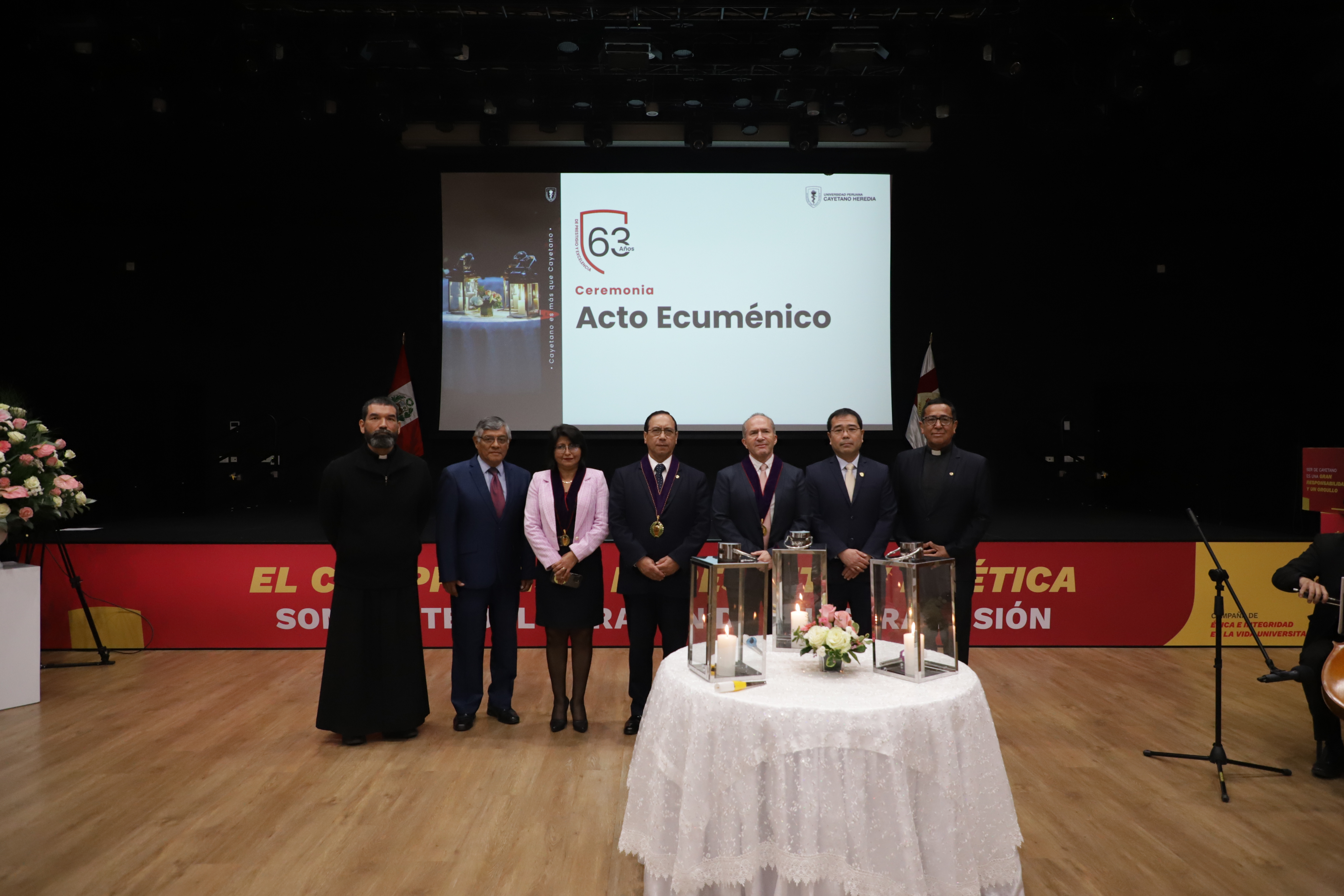 En Acto Ecuménico, Cayetano Heredia homenajeó a sus miembros fallecidos