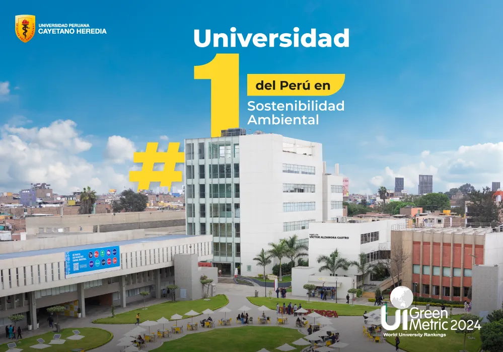 Cayetano Heredia es la universidad n.º 1 del Perú en sostenibilidad, según UI GreenMetric 2024