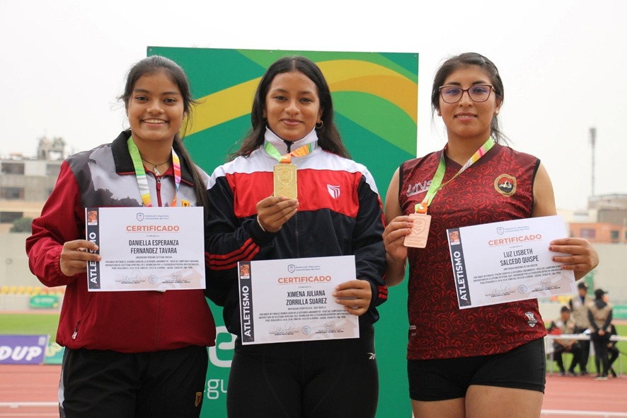 Destacada participación de Cayetano Heredia en el Campeonato Nacional de Atletismo