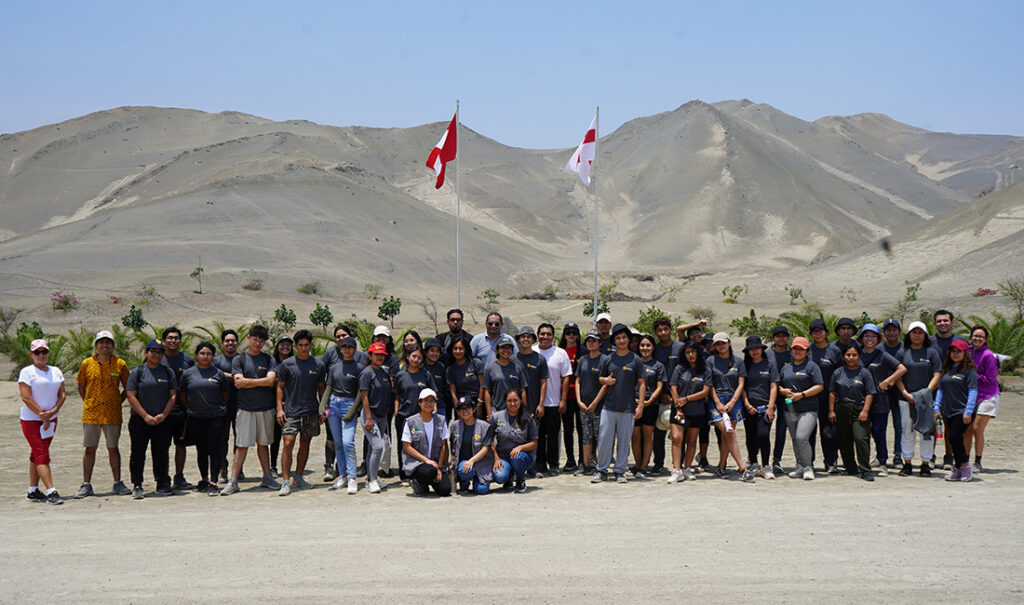 Estudiantes llevaron el programa de arborización «Una sola tierra” al CIE-Santa María del Mar