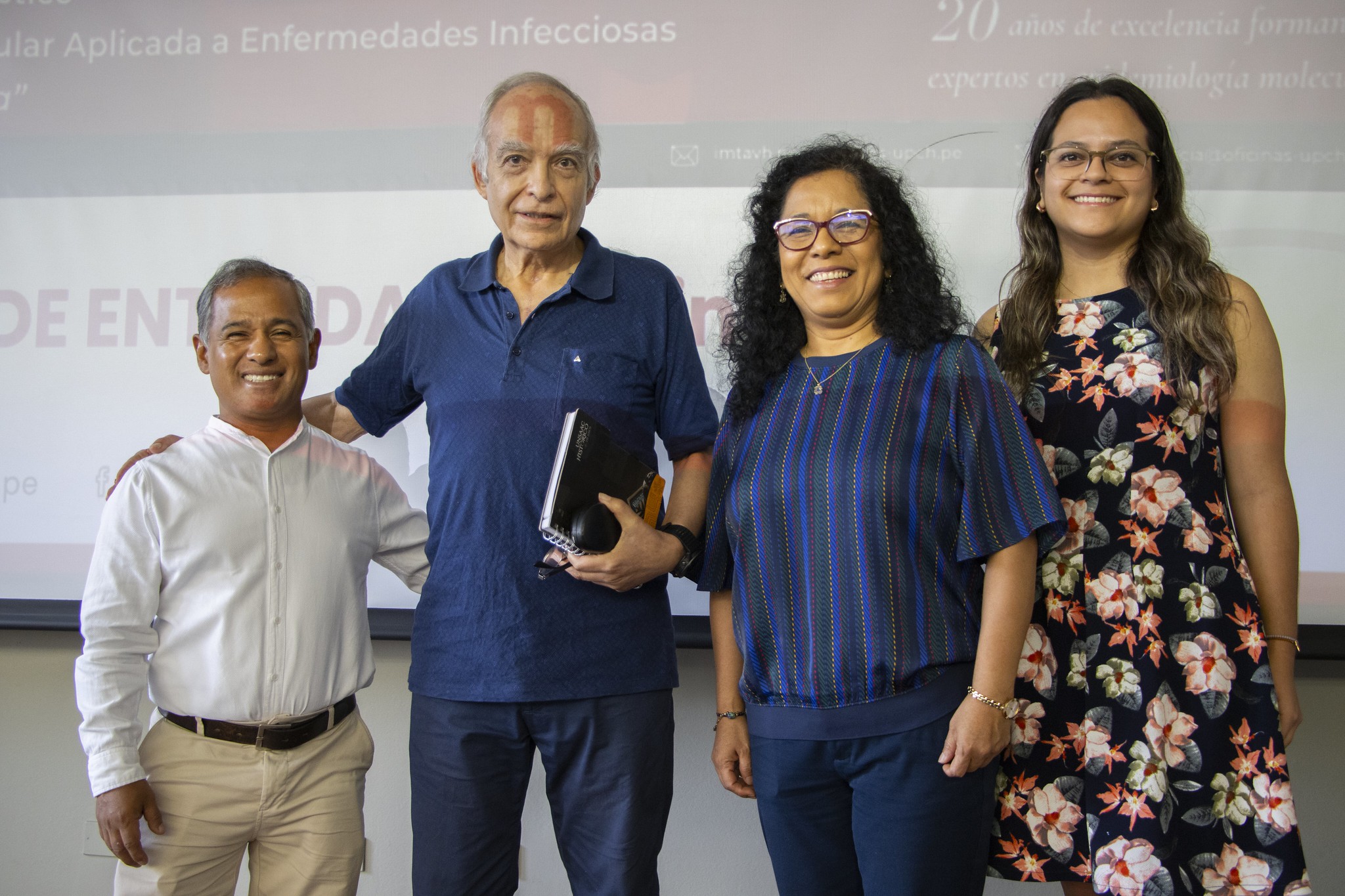 El Curso de Epidemiología Molecular celebra 20 años de trayectoria y el legado del Dr. Jorge Arévalo como mentor de varias generaciones de investigadores