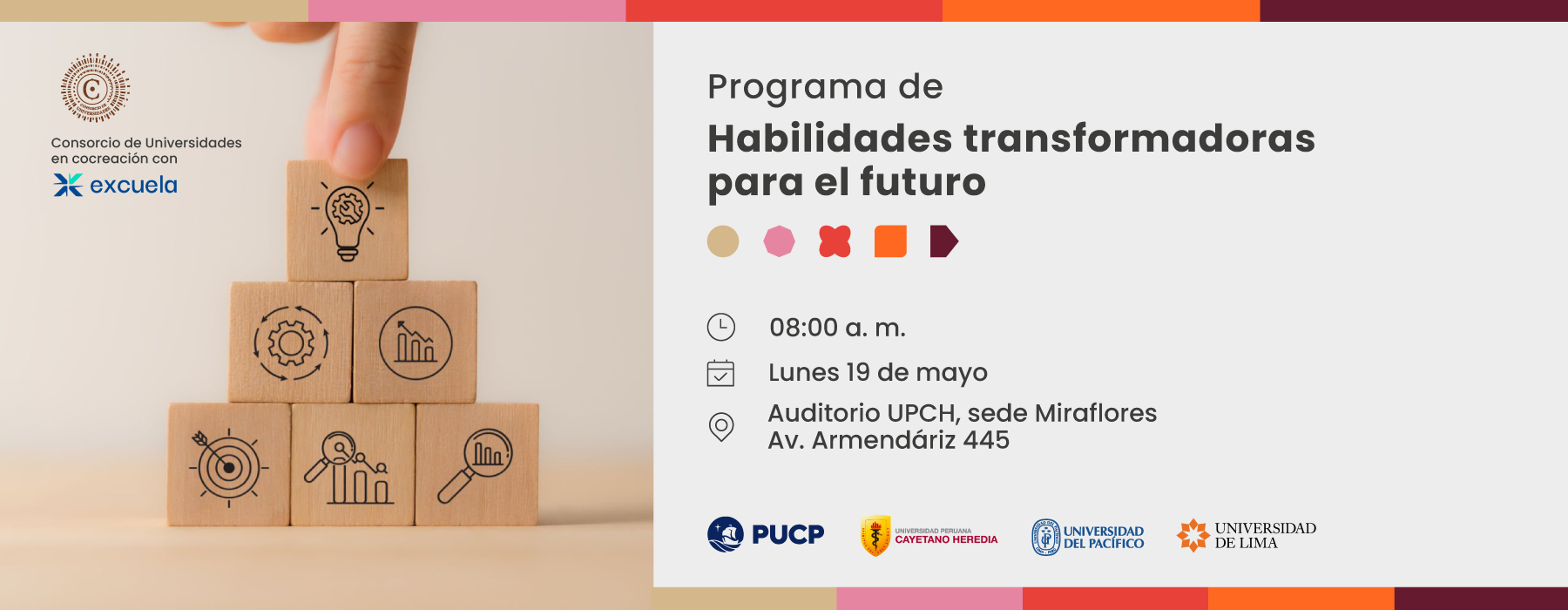 Nueva alianza entre Excuela y Consorcio de Universidades ofrece a escolares un programa gratuito para desarrollar habilidades transversales