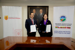 Cayetano Heredia y el ORAS-CONHU firman convenio para fortalecer la cooperación en salud e investigación