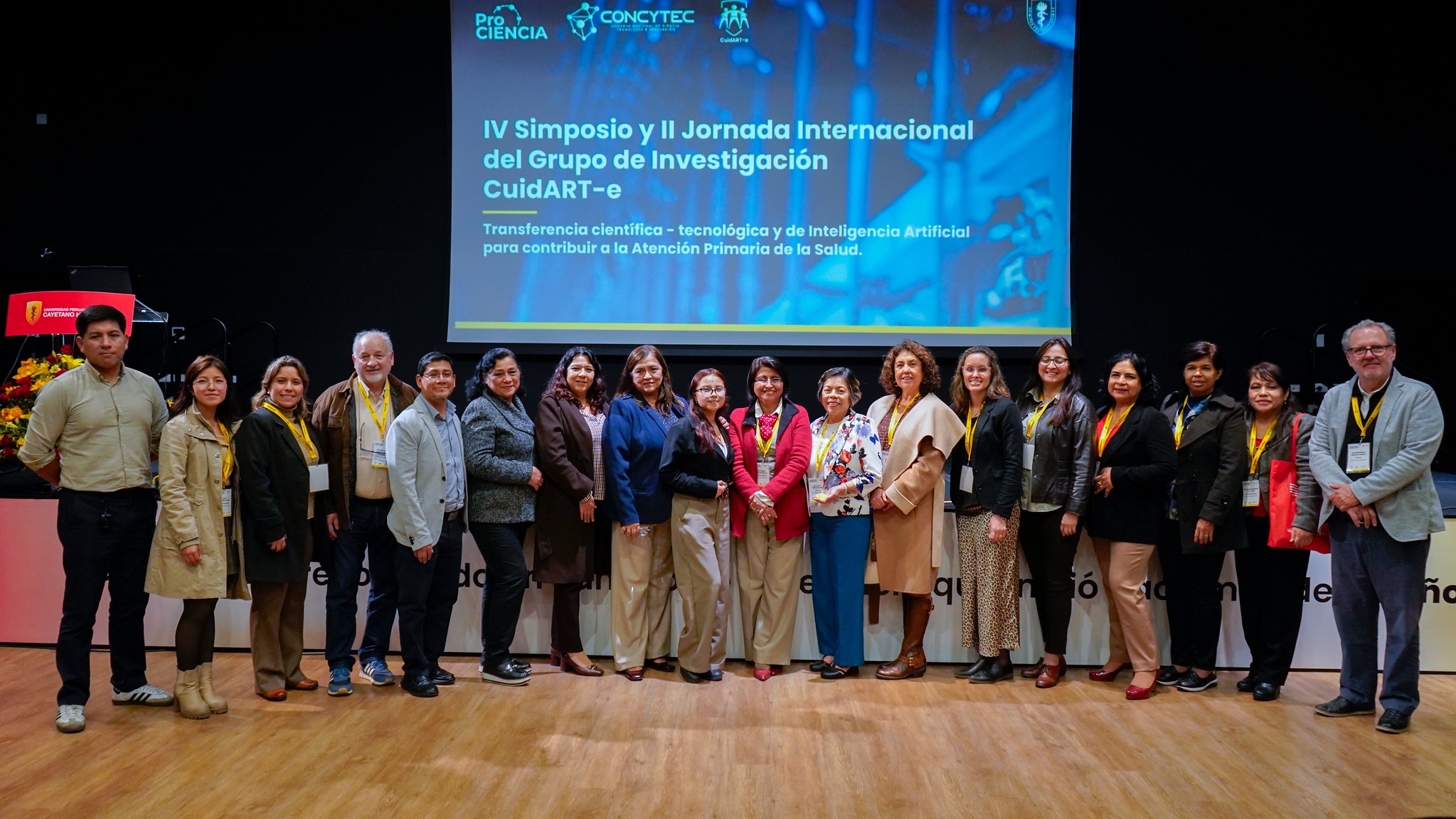 Innovación y cooperación en salud marcaron el IV Simposio y II Jornada Internacional del Grupo CuidART-e en Cayetano Heredia