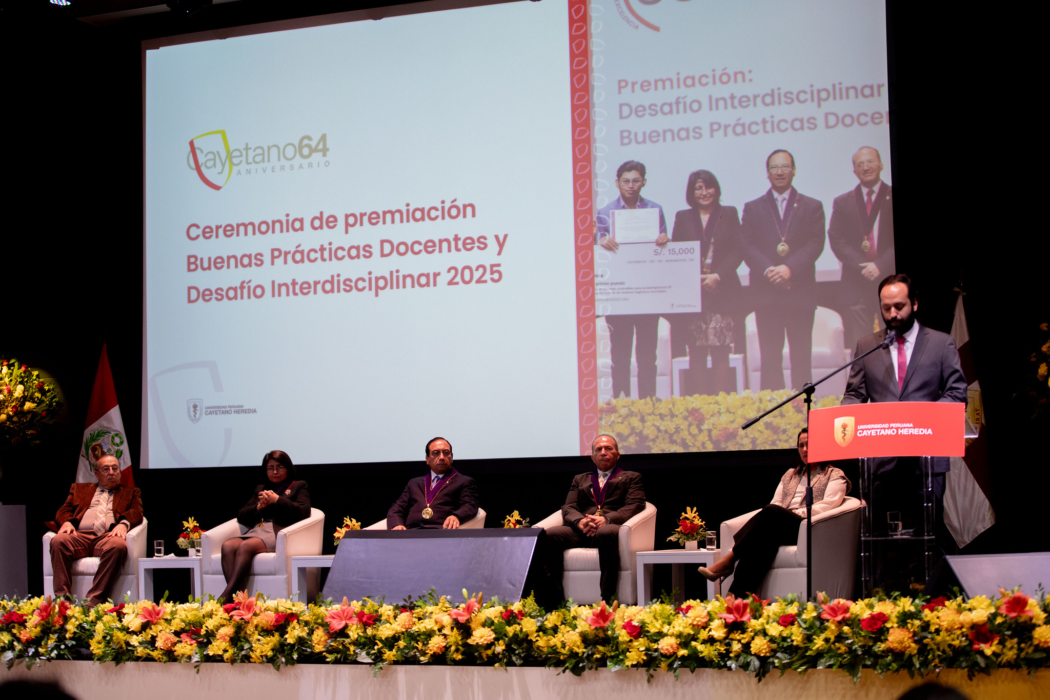 Cayetano Heredia celebró el talento e innovación en la premiación de Buenas Prácticas Docentes y Desafío Interdisciplinar 2025