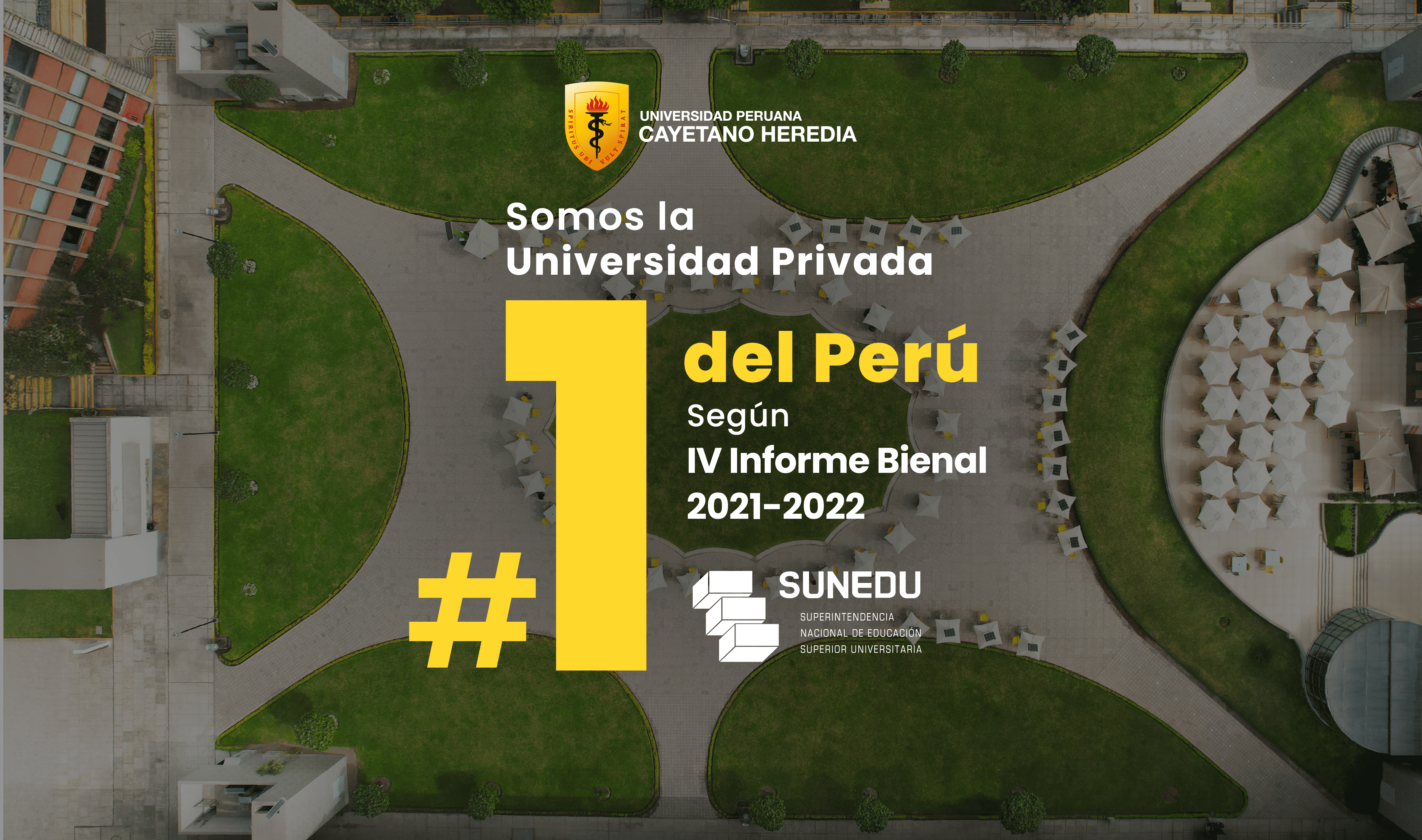 Cayetano Heredia es la mejor universidad privada del Perú, según IV Informe Bienal de Sunedu