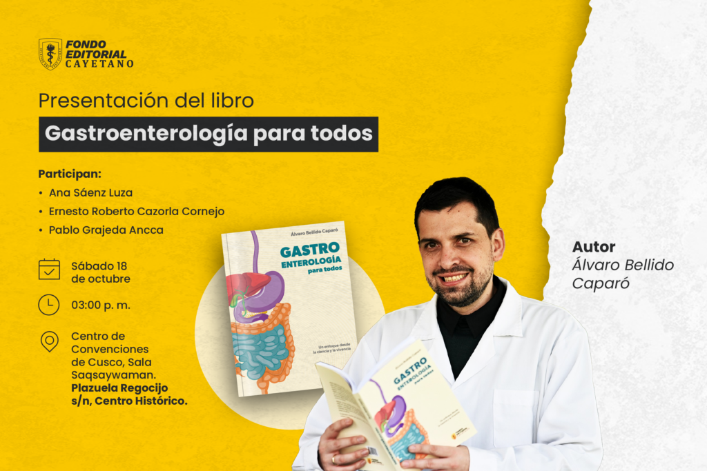 fondo editorial, cayetano heredia, libro gastroenterología para todos