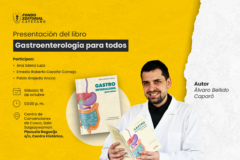 Fondo Editorial Cayetano presenta en Cusco el libro Gastroenterología para todos, del Dr. Álvaro Bellido Caparó