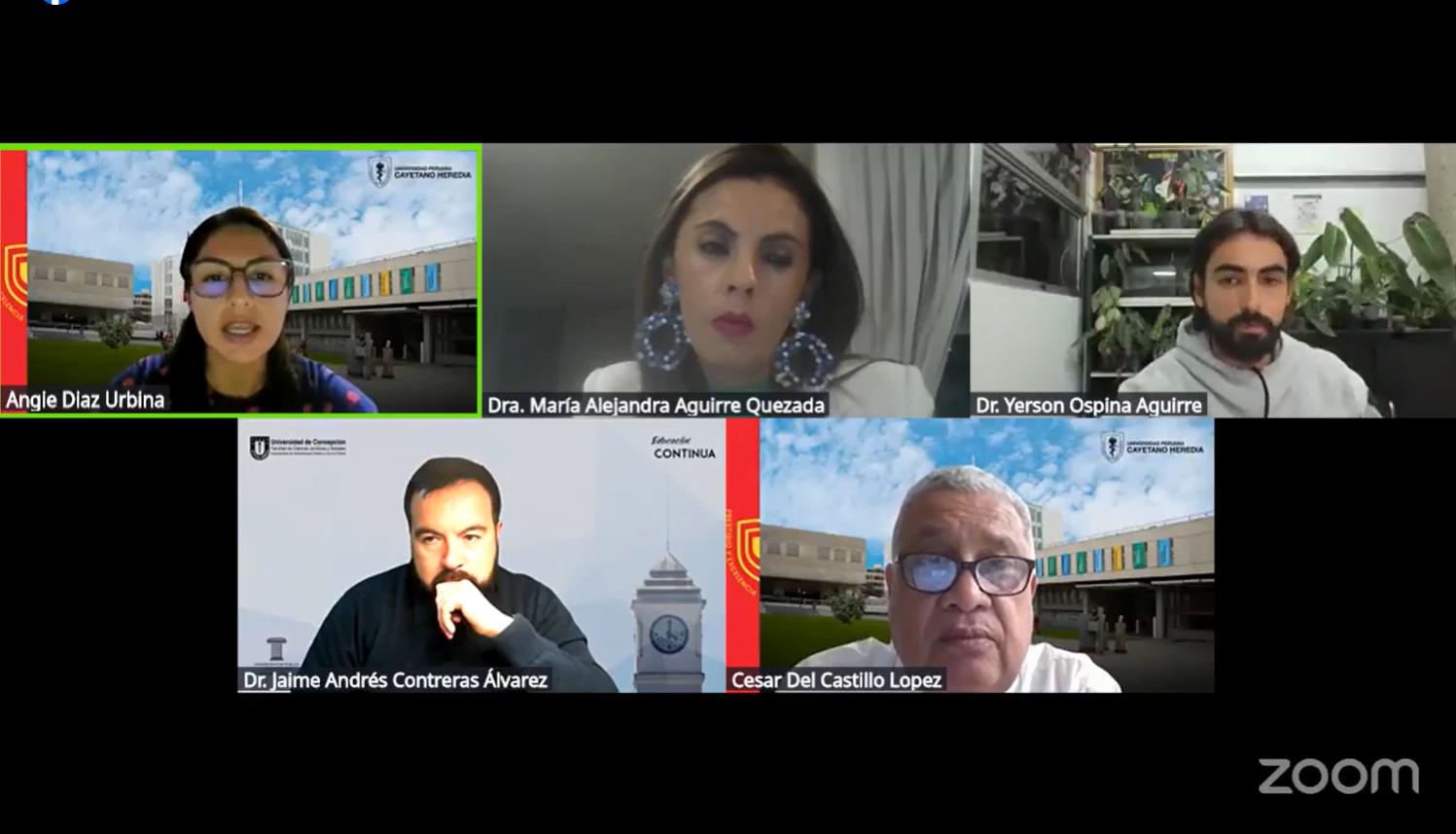 Webinar internacional liderado por Cayetano Heredia fortaleció la cooperación en Responsabilidad Social Universitaria