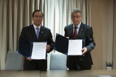 Cayetano Heredia firma convenio de doble título en Medicina Veterinaria y Zootecnia con CESPU