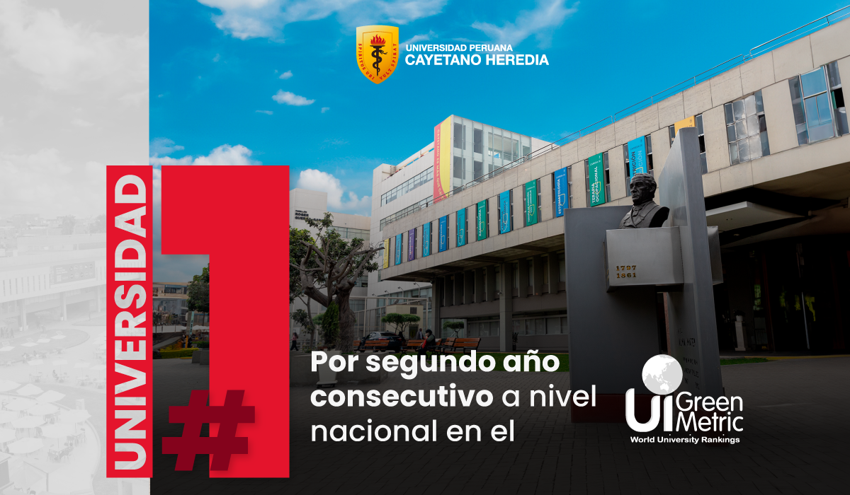 Cayetano Heredia reafirma su liderazgo en sostenibilidad universitaria en el UI GreenMetric