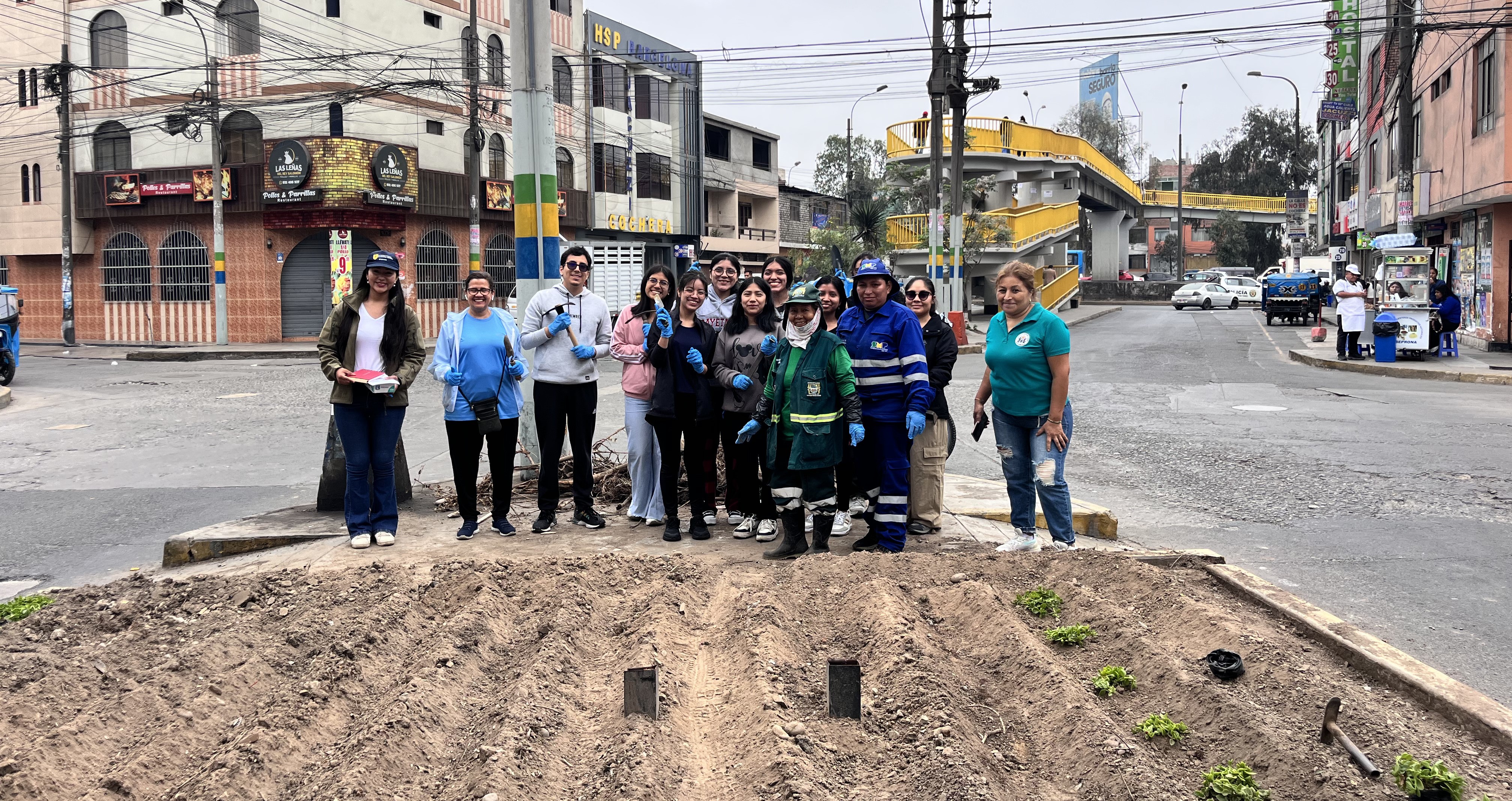 Cayetano Heredia impulsa la recuperación de áreas verdes en el marco del programa «Una Sola Tierra»