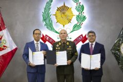 Cayetano Heredia firma convenio con la Escuela Militar de Chorrillos para fortalecer la atención integral de salud