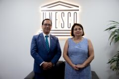 Cayetano Heredia y la UNESCO fortalecen agenda de cooperación en educación, ciencia y salud
