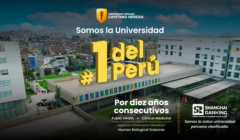 Cayetano Heredia es la universidad n.º 1 del Perú por décimo año consecutivo según el GRAS de ShanghaiRanking