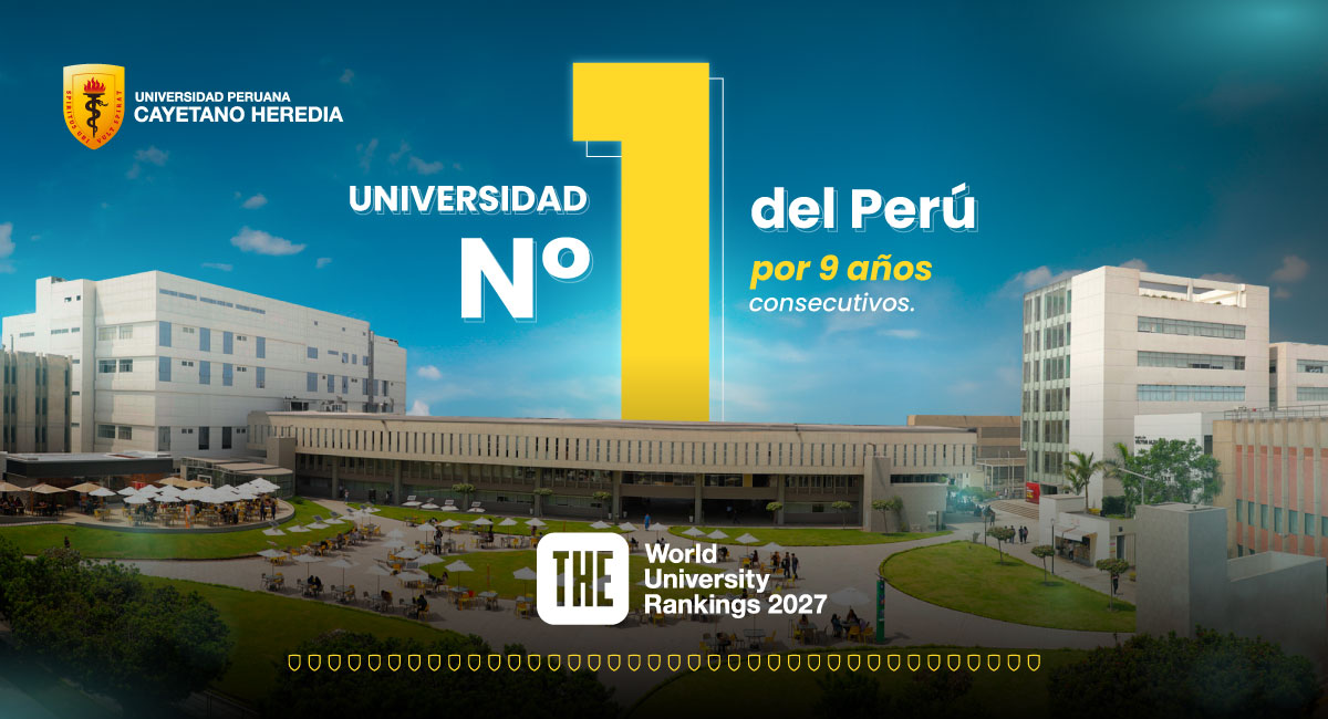 Por noveno a&ntilde;o consecutivo, Cayetano Heredia es la universidad N.&deg; 1 del Per&uacute; seg&uacute;n el THE World University Rankings 2027